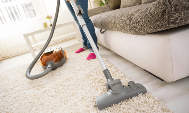 Carpet cleaning process